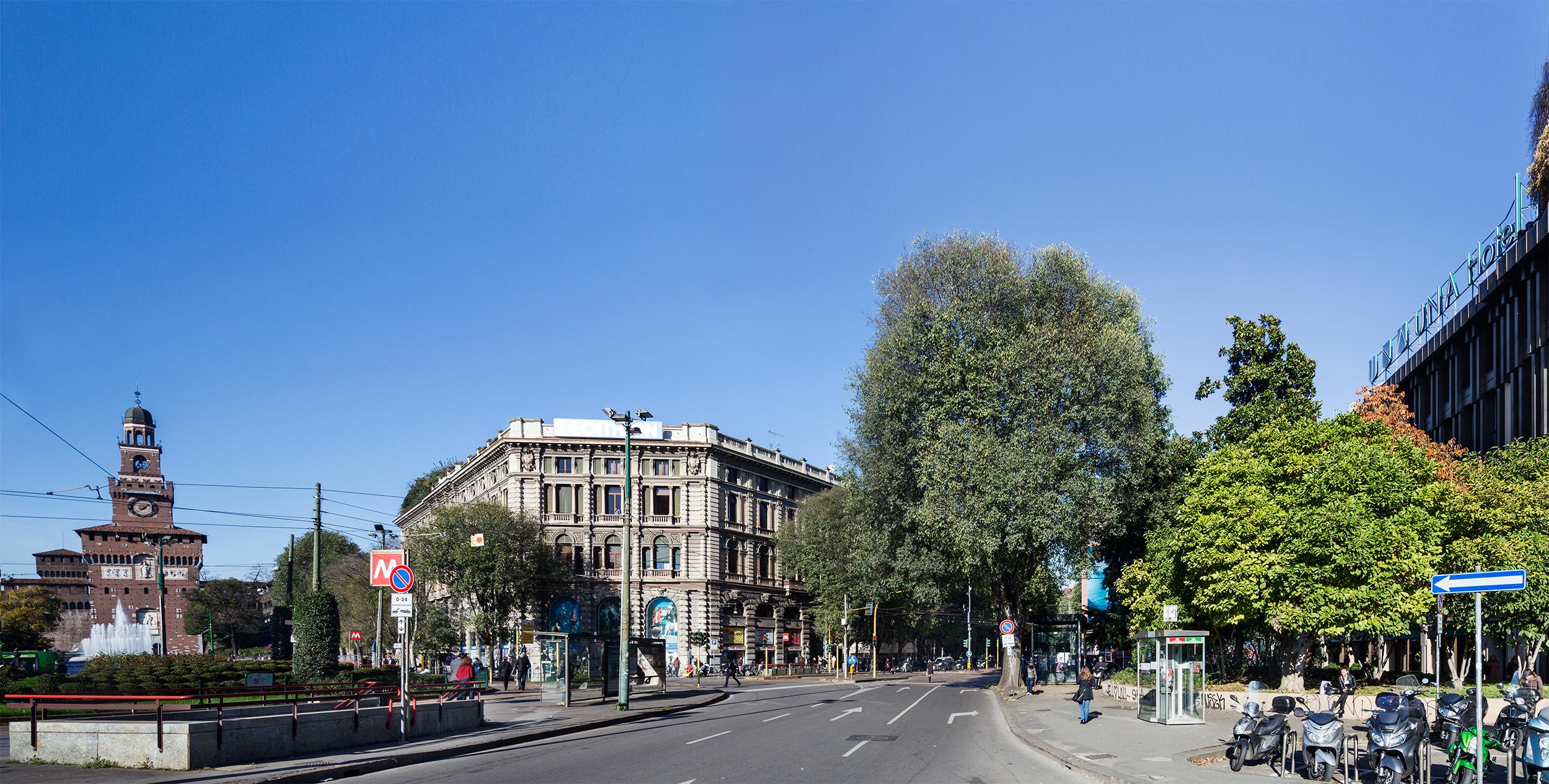 UNAHOTELS Cusani Milano Esterno foto